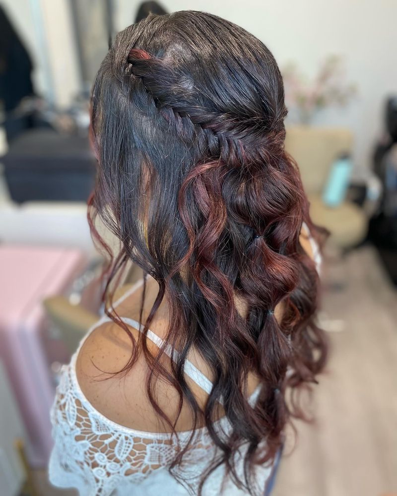 The Half-Up Style with Volume