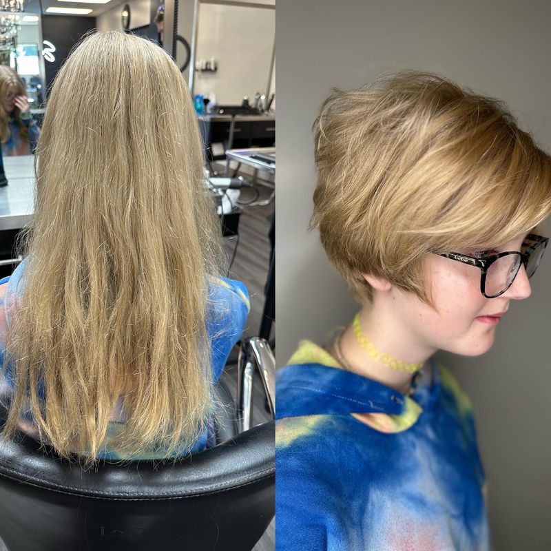 Pixie Cut Courage