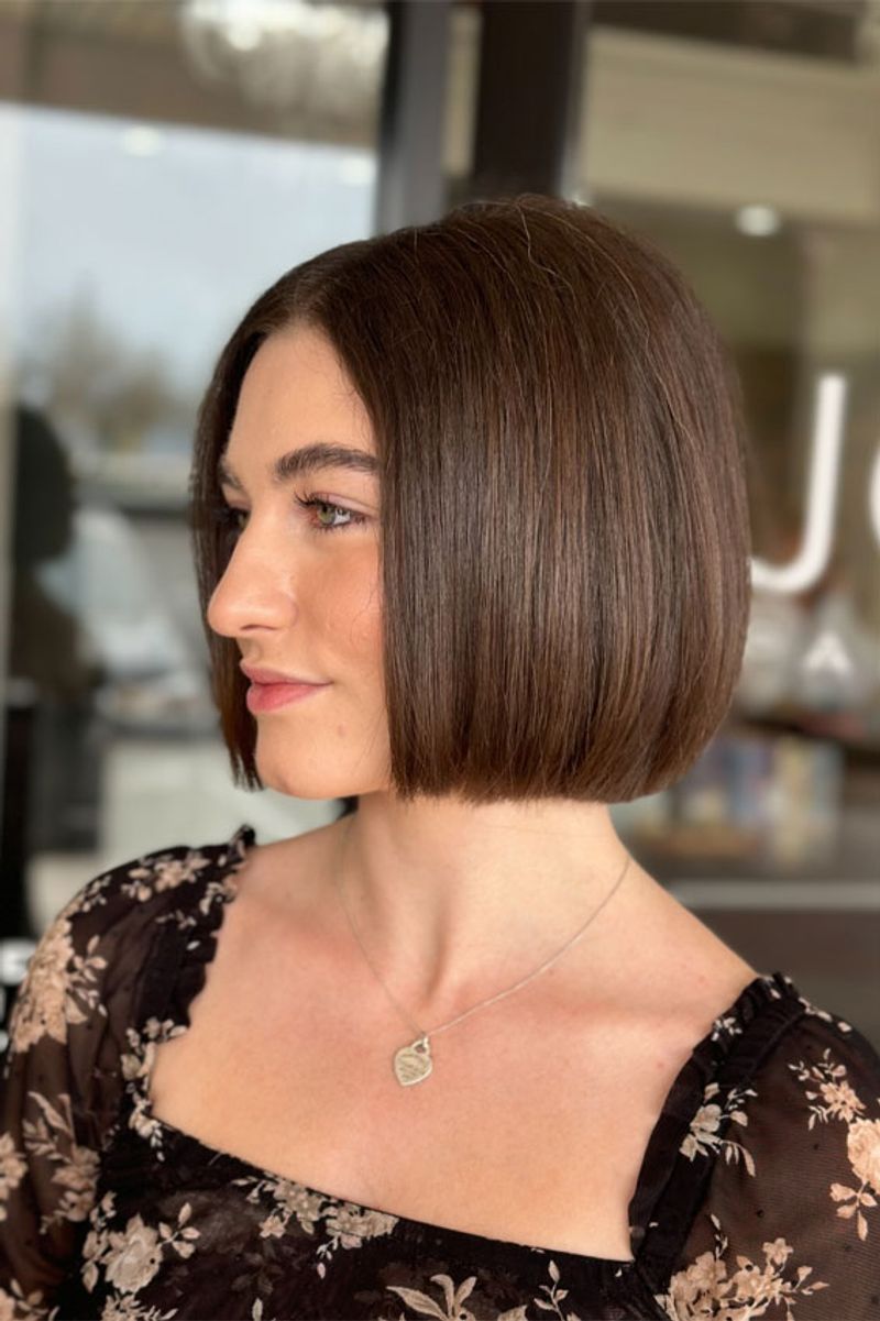 Blunt Cut Power Bob