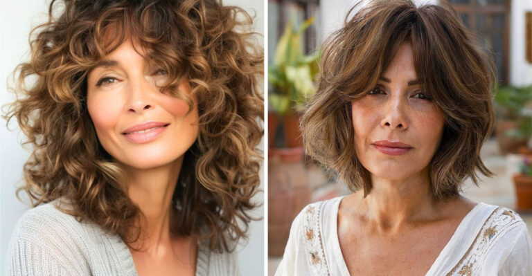 The Effortless Lob: 15 Mid-Length Styles That Look Amazing on Women Over 50