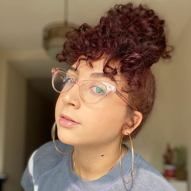 The Short Curled Fringe