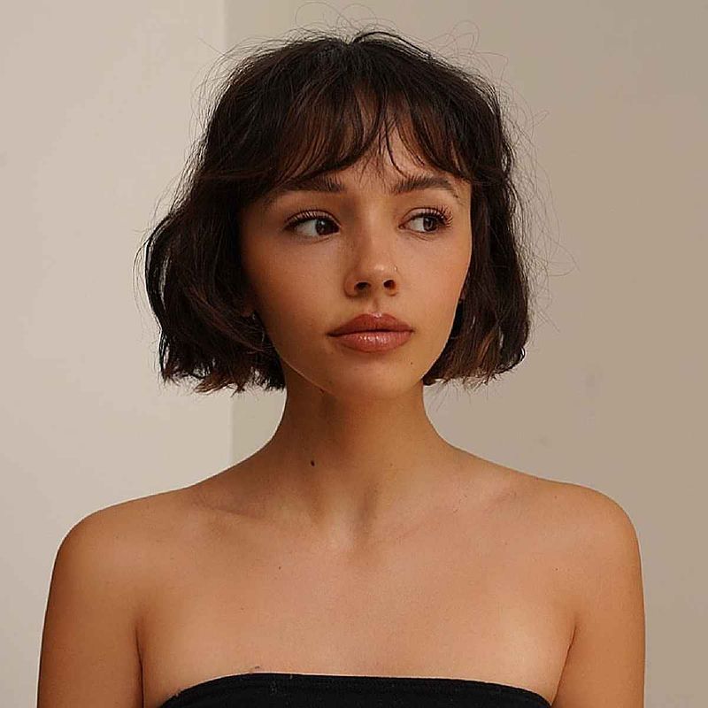 French Girl Bob