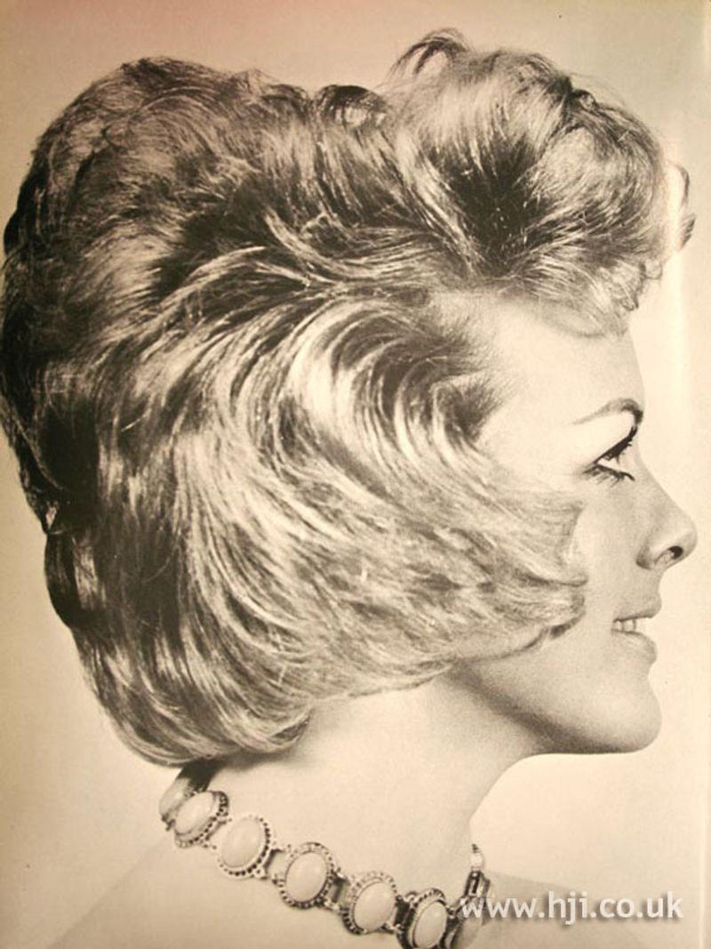 The Side-Parted Bouffant
