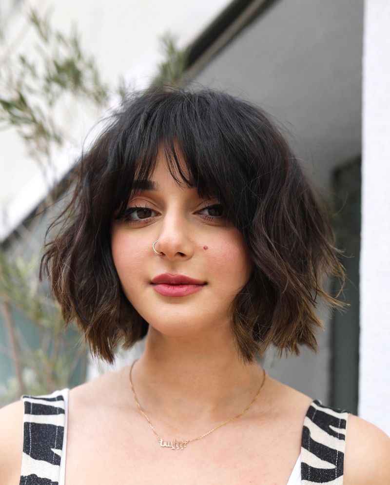 Chin-Length French Bob