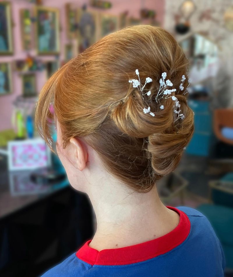 The Beehive Updo for Special Occasions