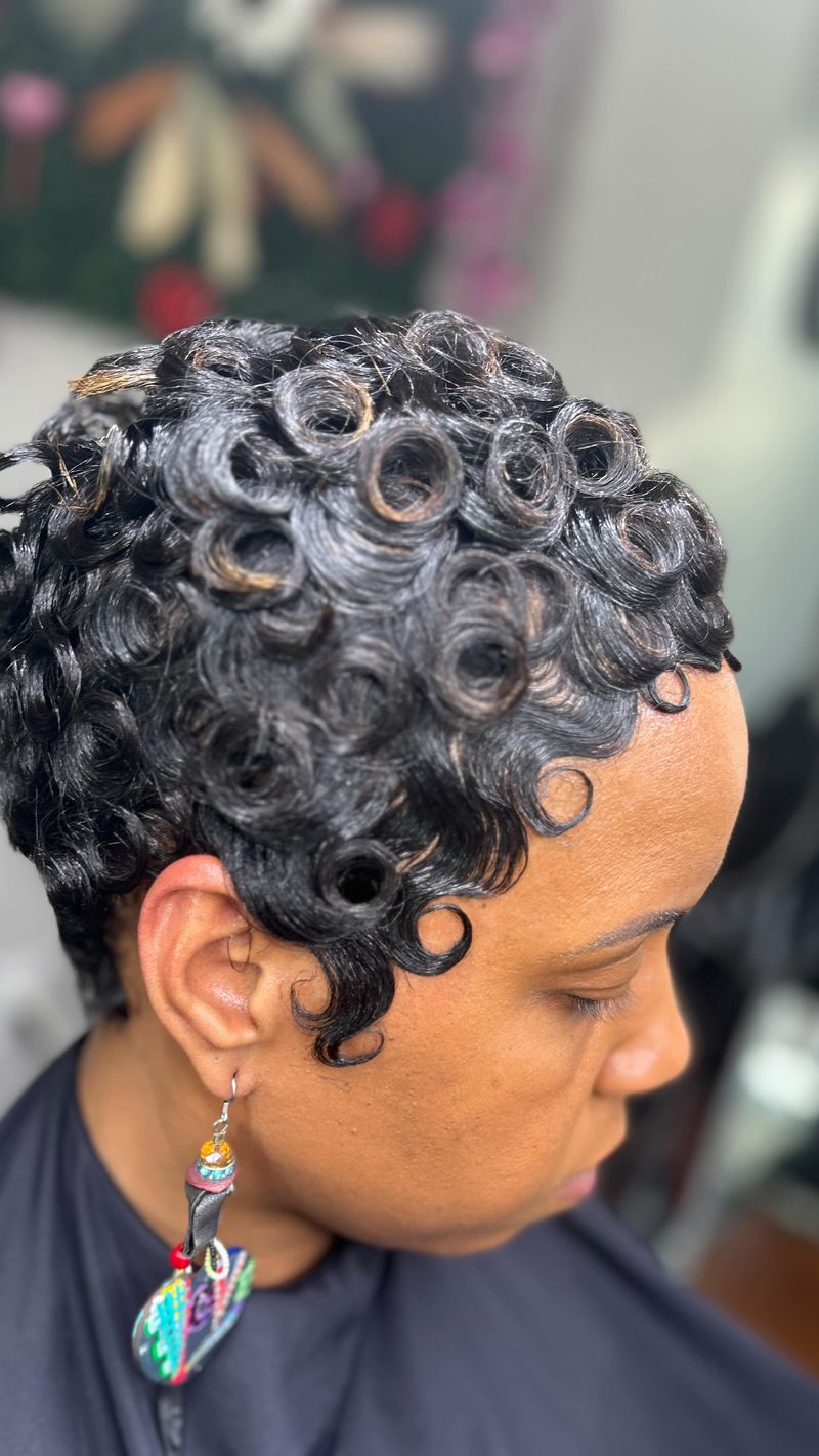 The Pin Curl Extravaganza