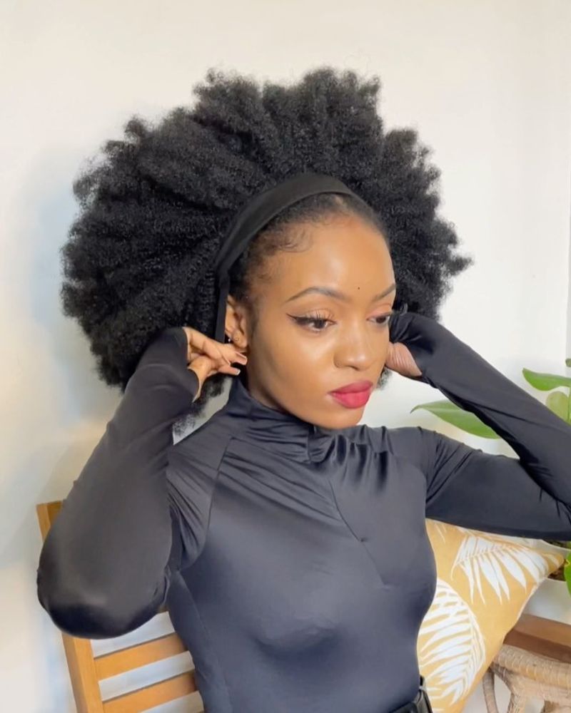 The Afro With Headband