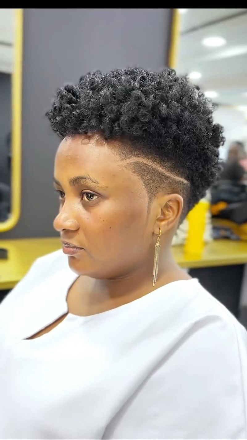 The Tapered Afro