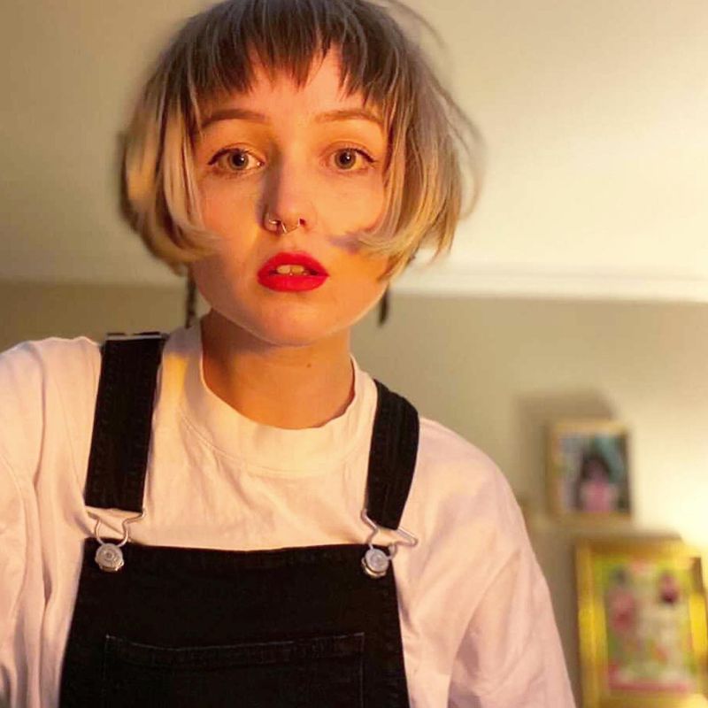 French Bob with Micro-Bangs