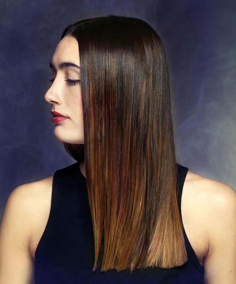 Poker-Straight Long Hair