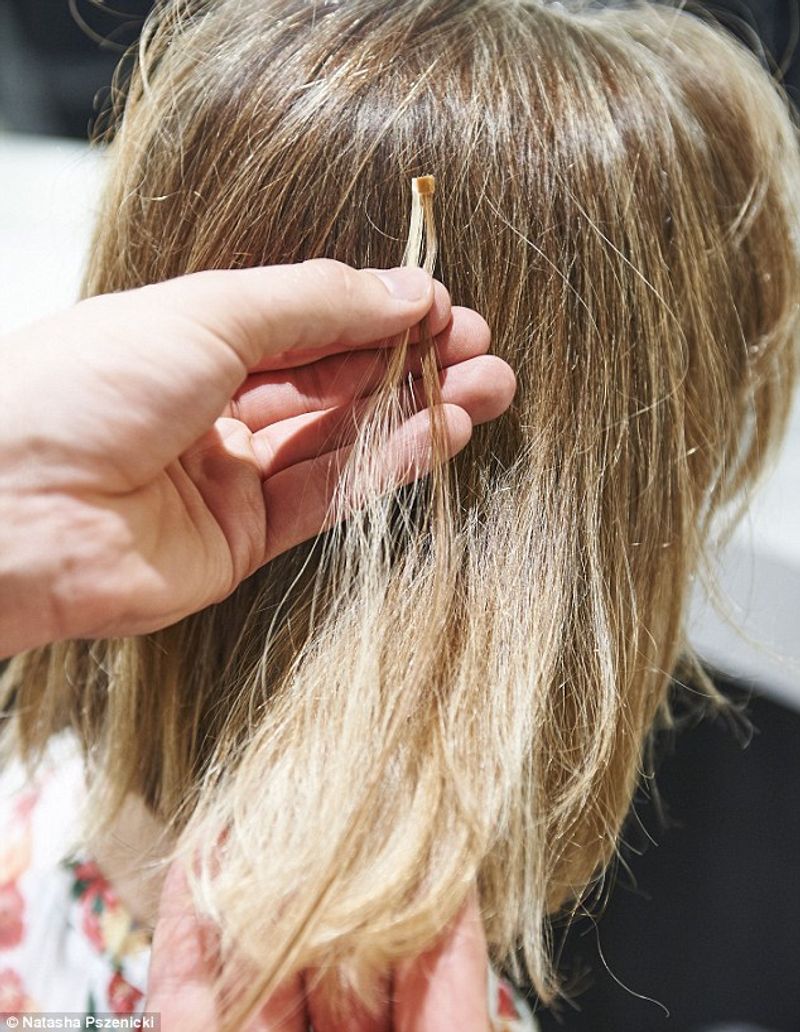 Visible Hair Extensions