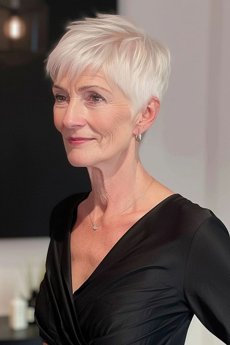 Sophisticated Pixie Cut