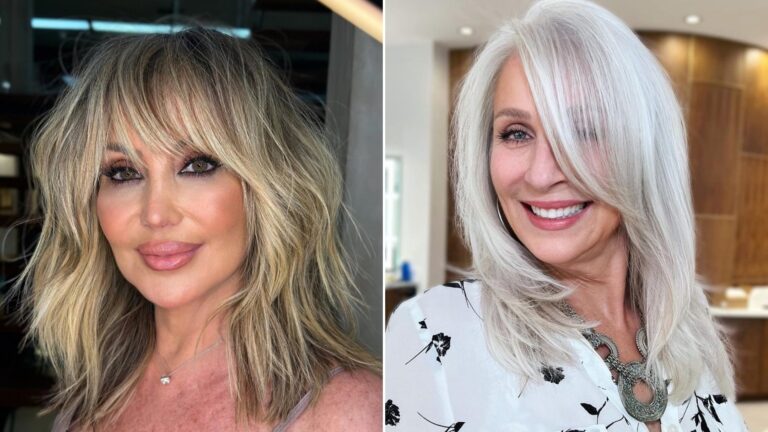 These Shoulder-Length Haircuts Are Making Women Over 60 Look Incredible