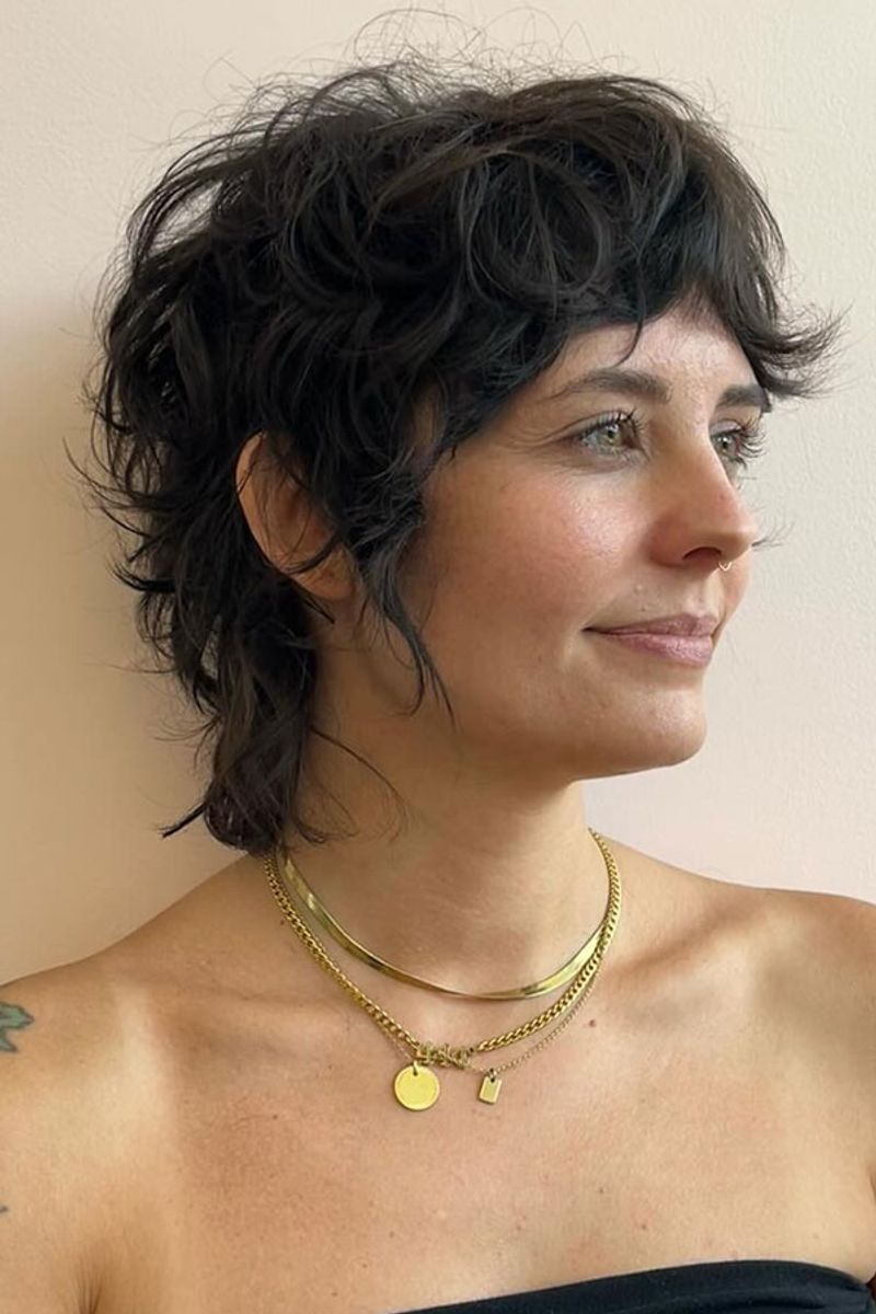 Pixie-Inspired Short Shag