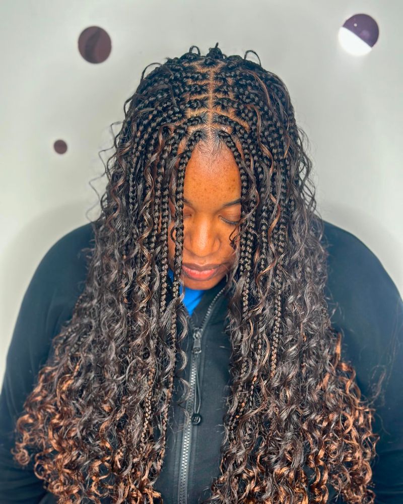 Box Braids That Pull