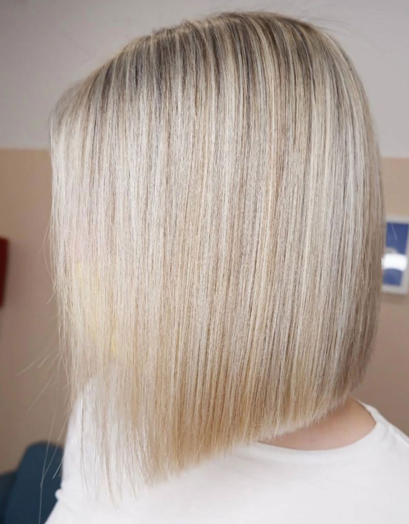 Blunt Bob Without Texture