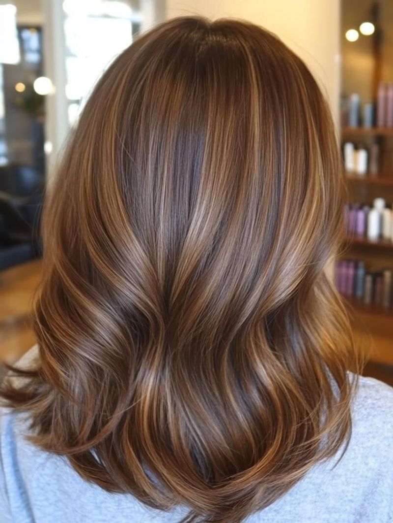 Caramel Ribbon Highlights