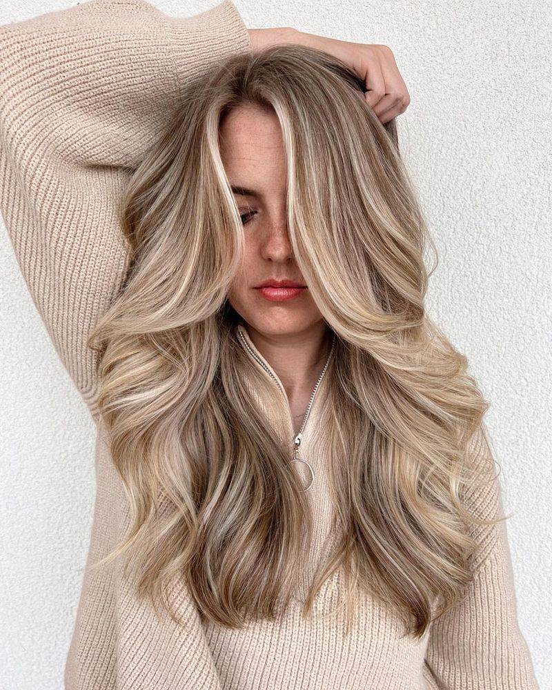 Wheat Blonde Lowlights