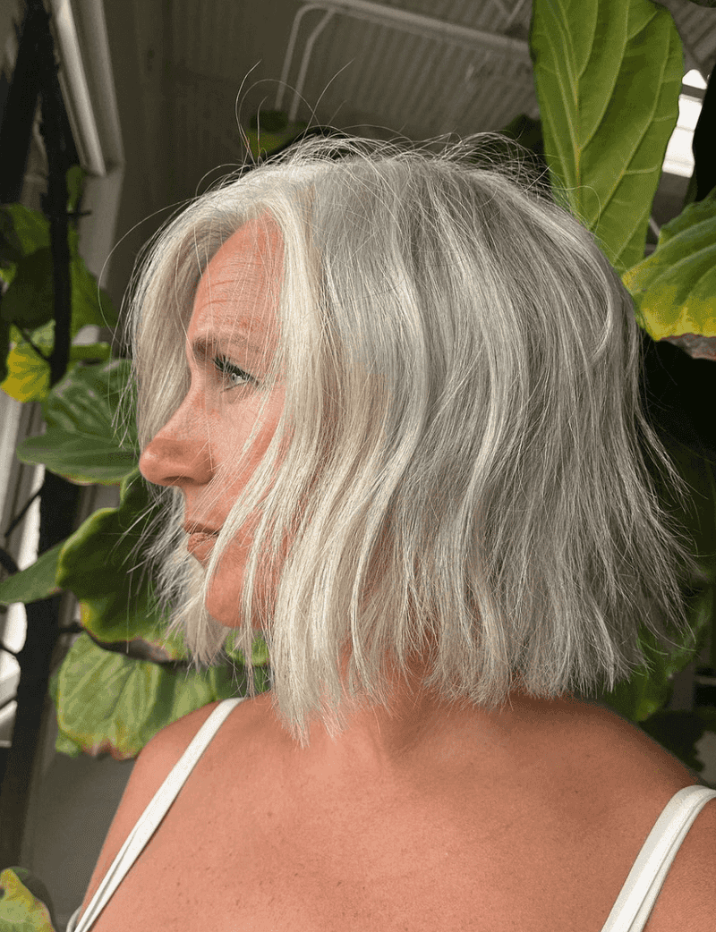 Capelli piatti e senza vita
