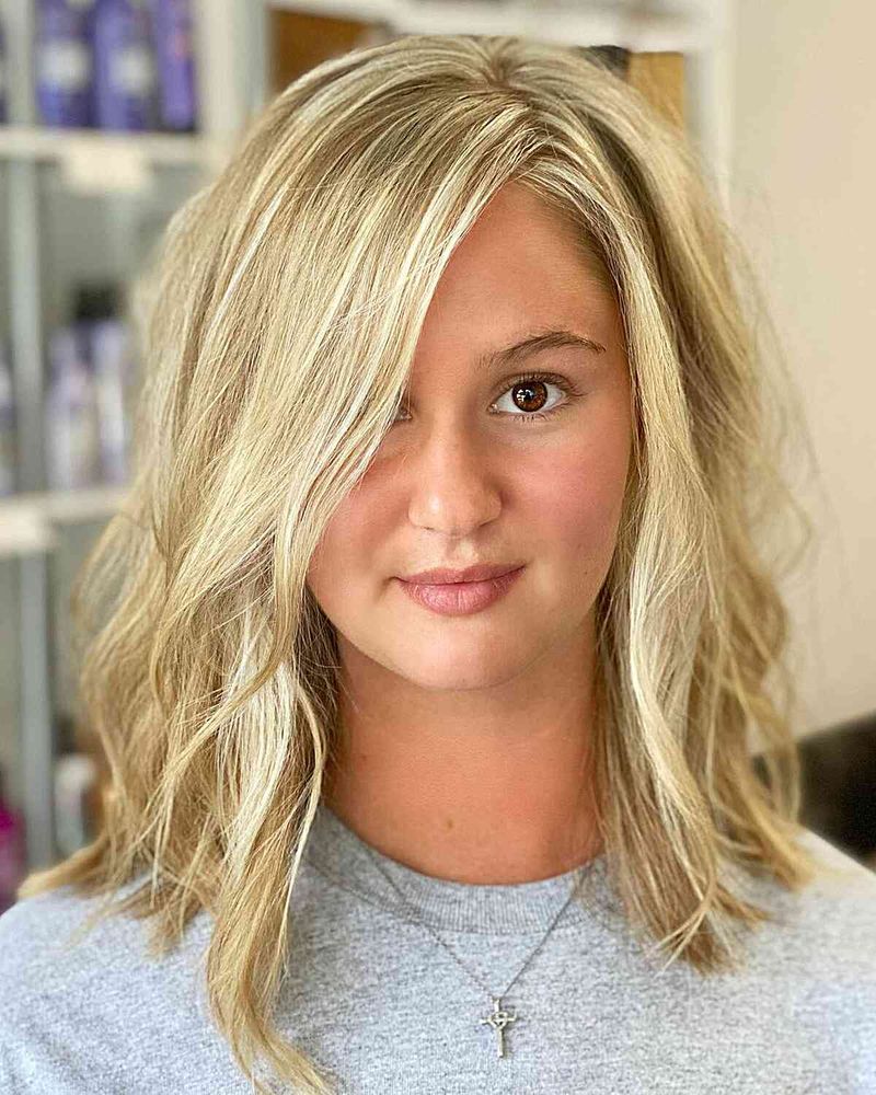 Choppy Mid-Length Cut with Razored Ends