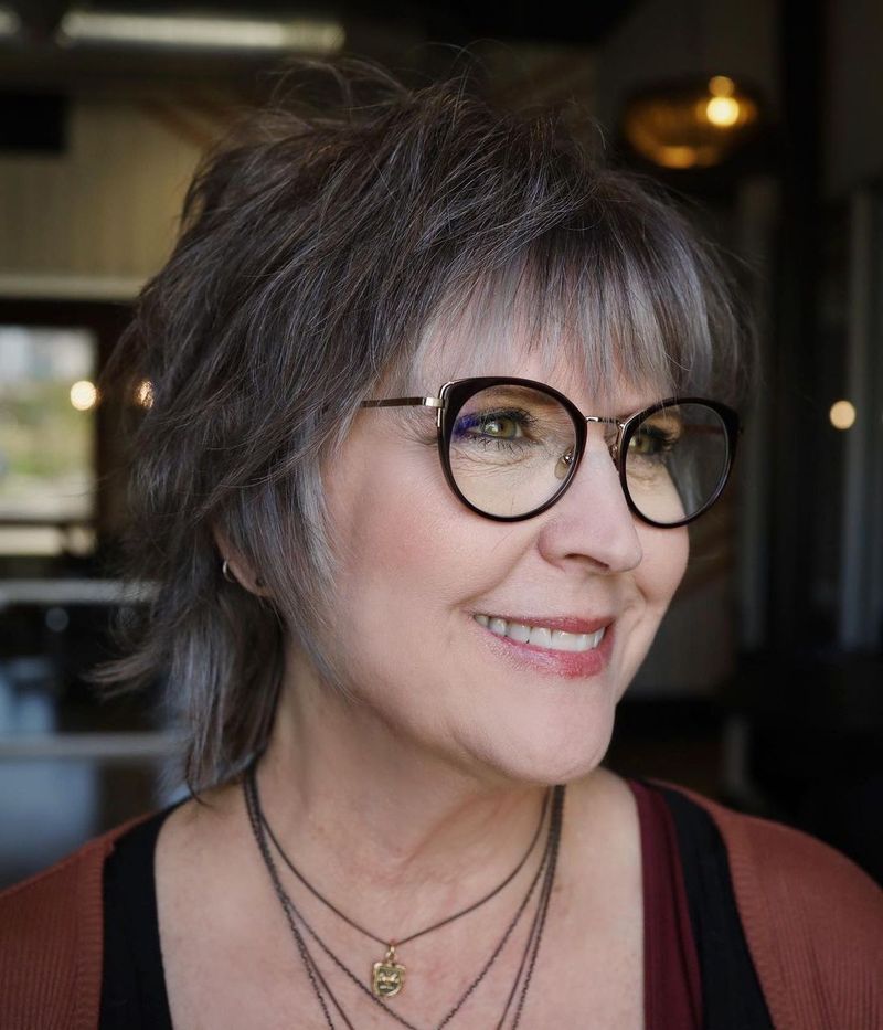 Shaggy Layered Fringe