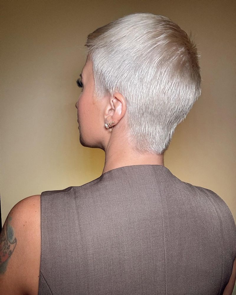 Slicked-Back Sophisticated Crop