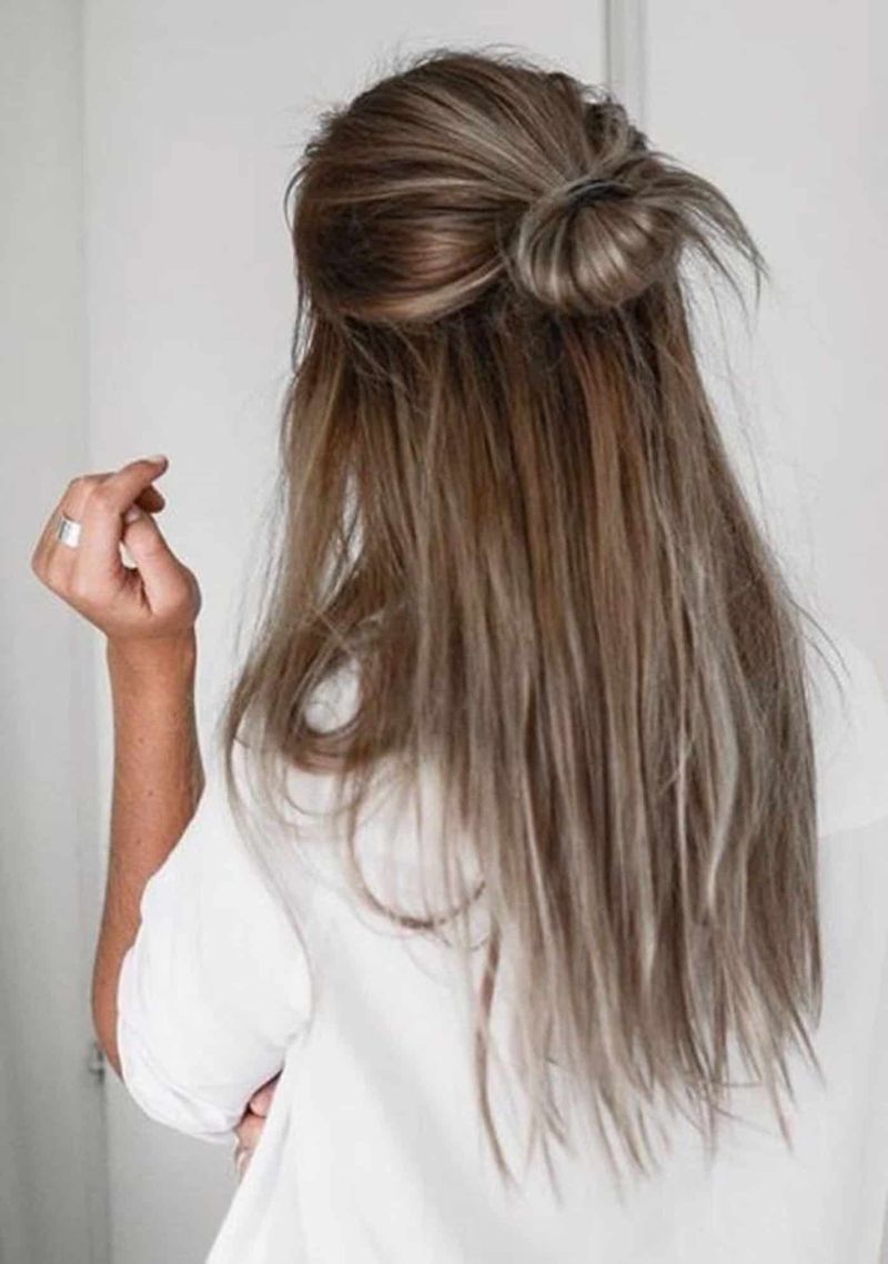 Master the Half-Up Topknot