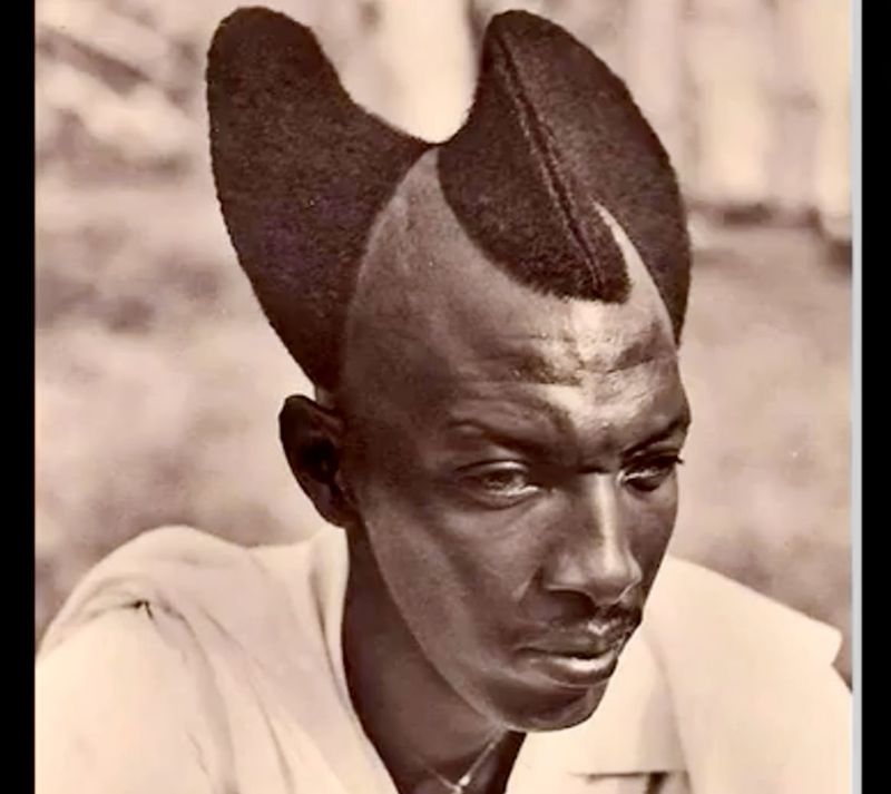 Tribal-Patterned Buzz Cut
