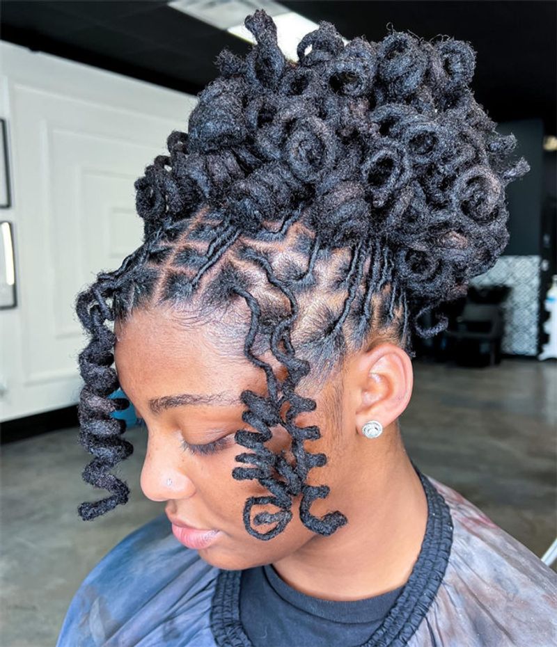 Twisted Messy Bun