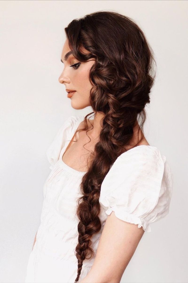 Side Braid with Volume
