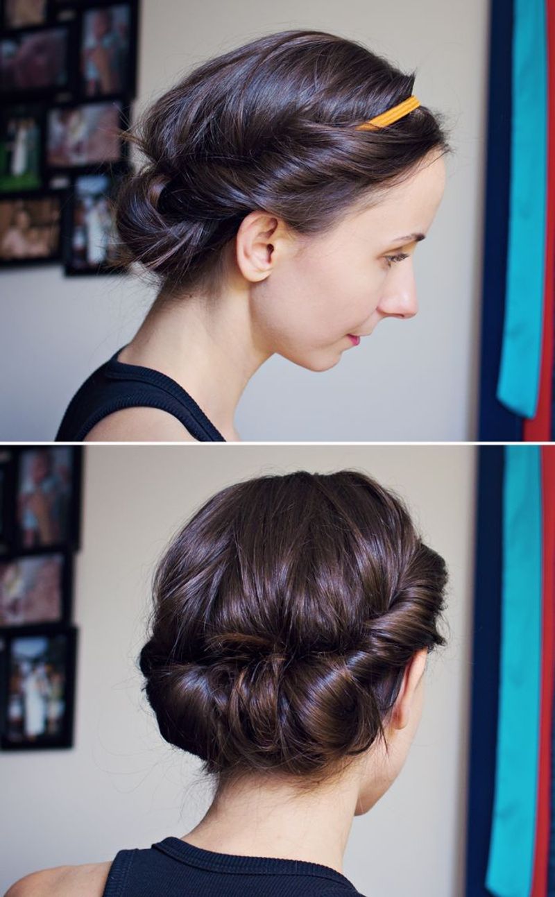 Volumized Headband Tuck