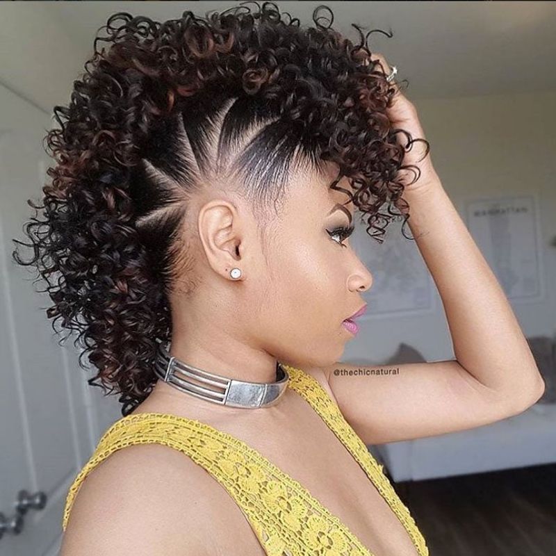 Pineapple Punk Mohawk