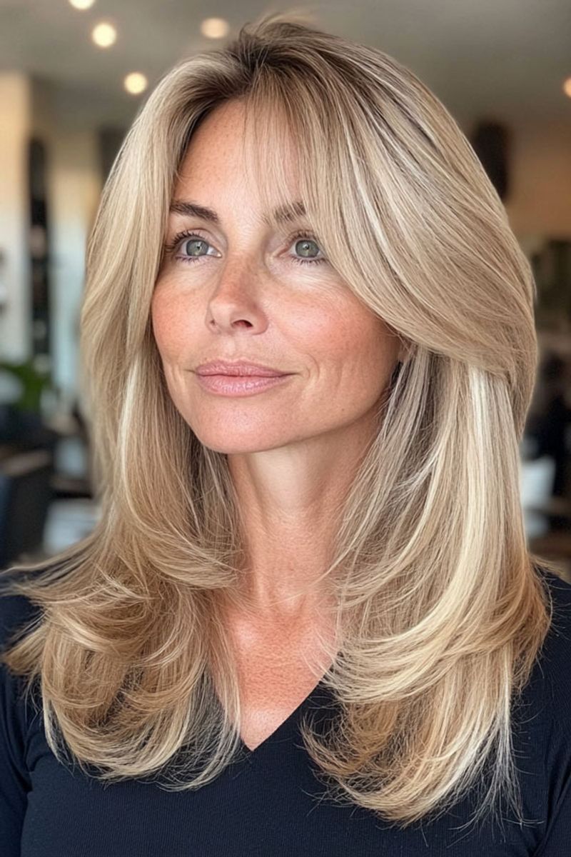 Soft, Face-Framing Layers