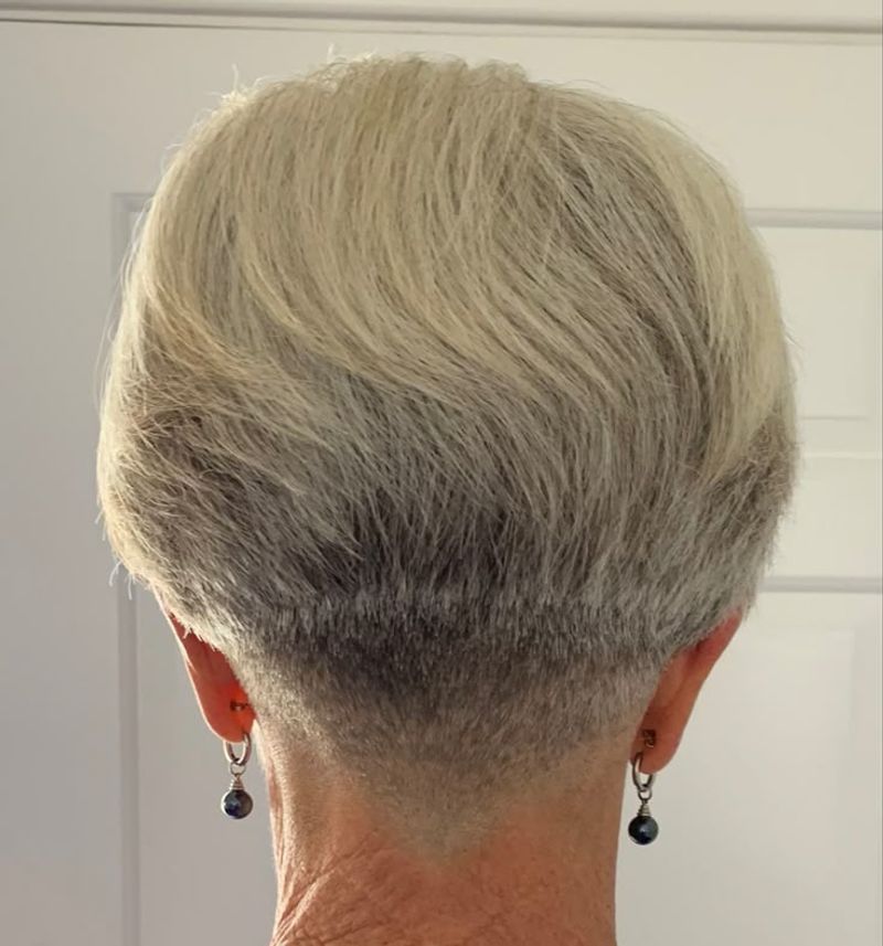 Tapered Nape Pixie