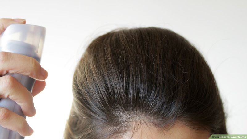 Try Backcombing Techniques