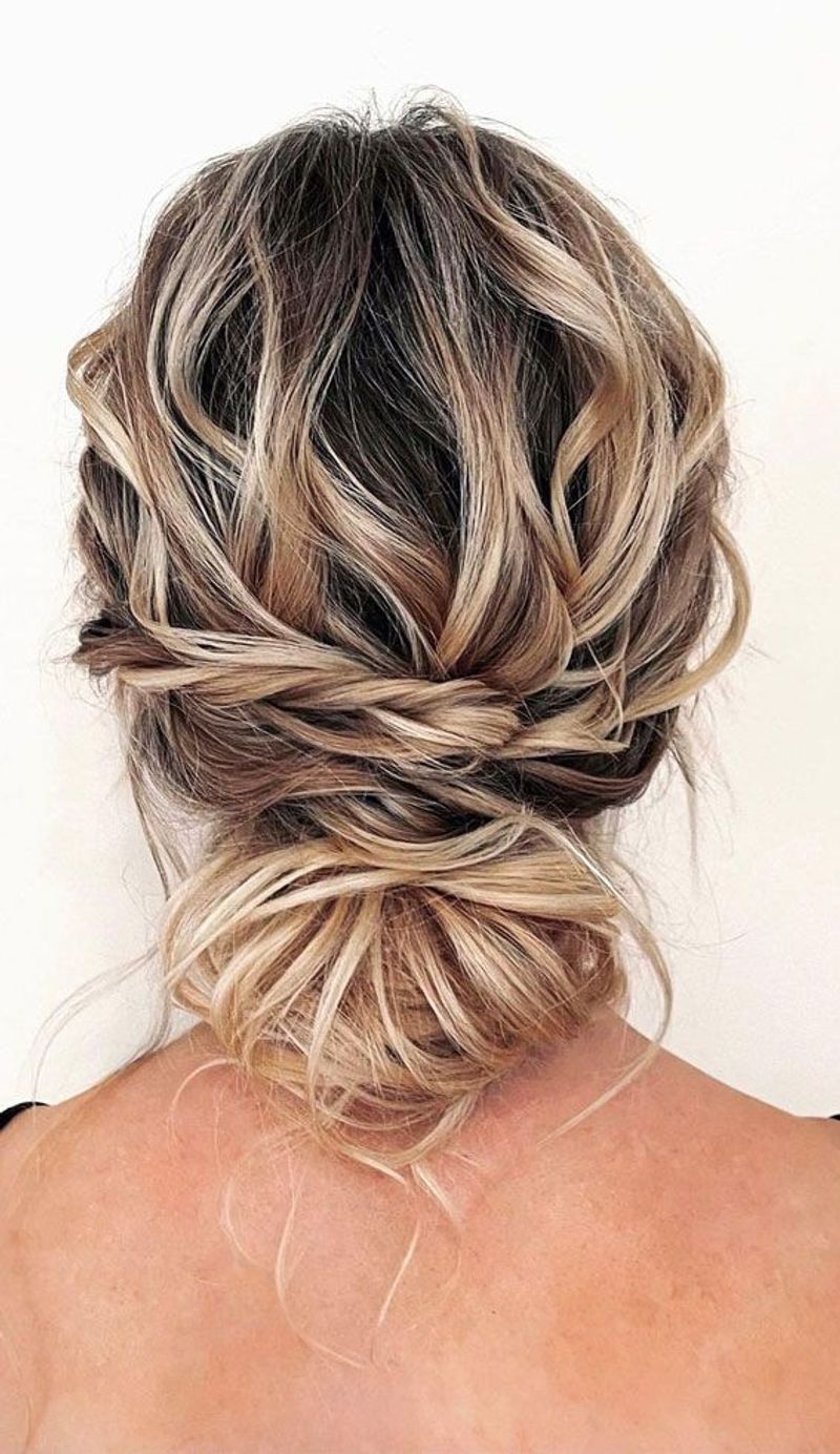 Modern Messy Chignon