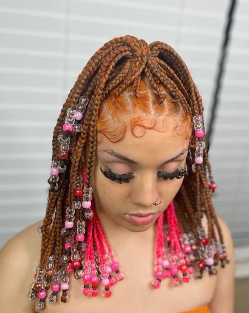 Micro-Braids with Beads
