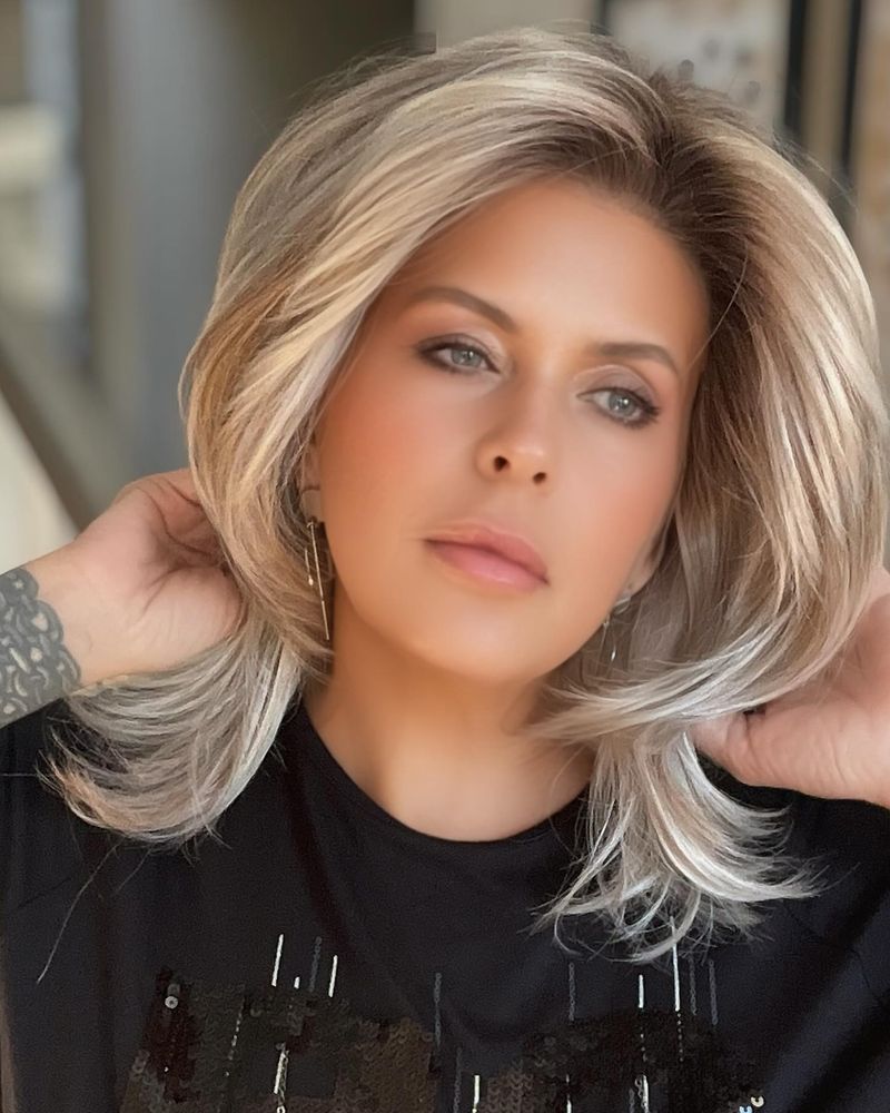 Feathered Mid-Length Cut