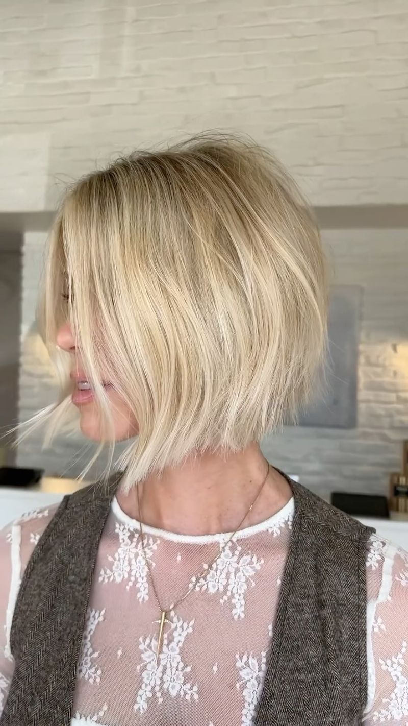 Modern Shattered Bob