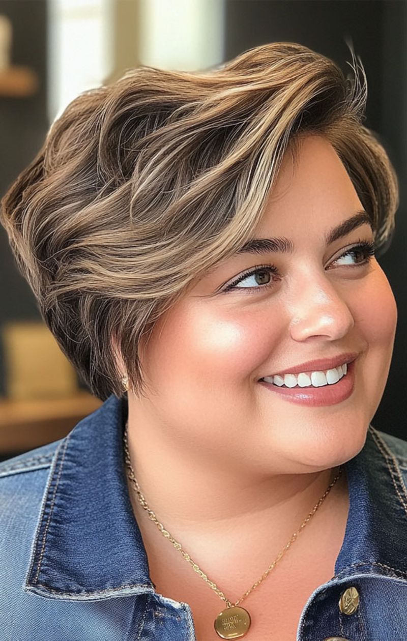 Modern Pixie with Textured Crown
