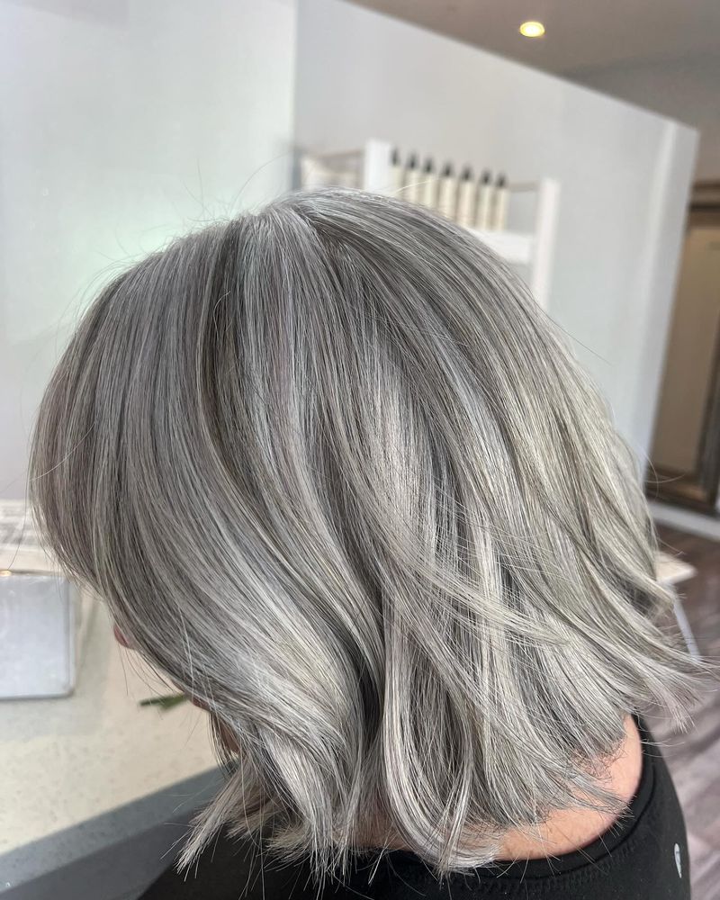 Tousled Platinum Waves