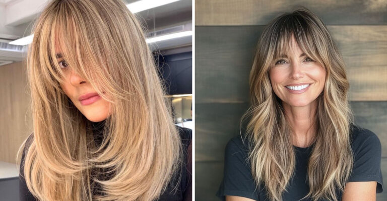 Want Ageless Hair After 50? These 14 Curtain Bangs Styles Add Instant Lift and Softness