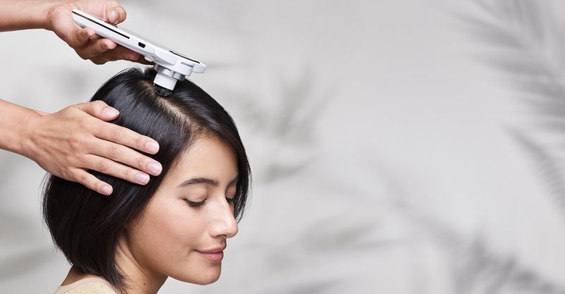 Professional salon consultation