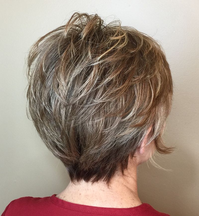 Layered Pixie with Wispy Nape