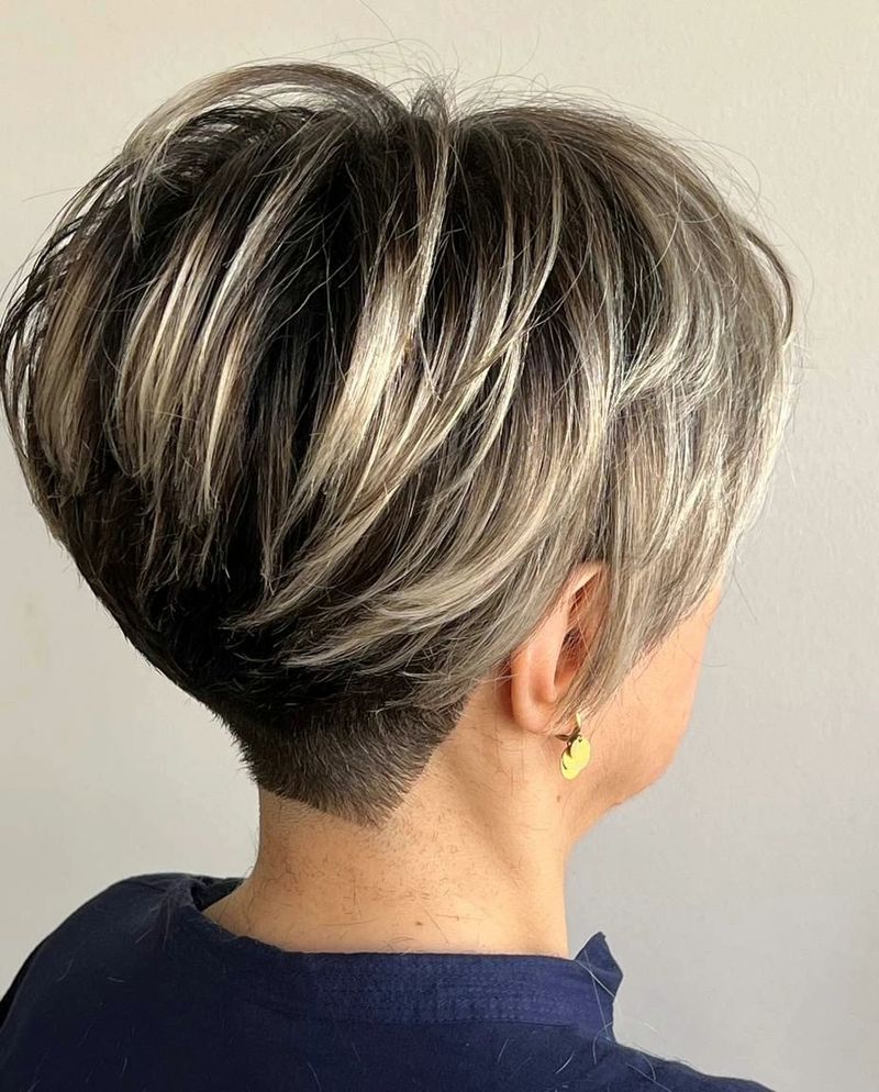 Dramatic Undercut Wedge