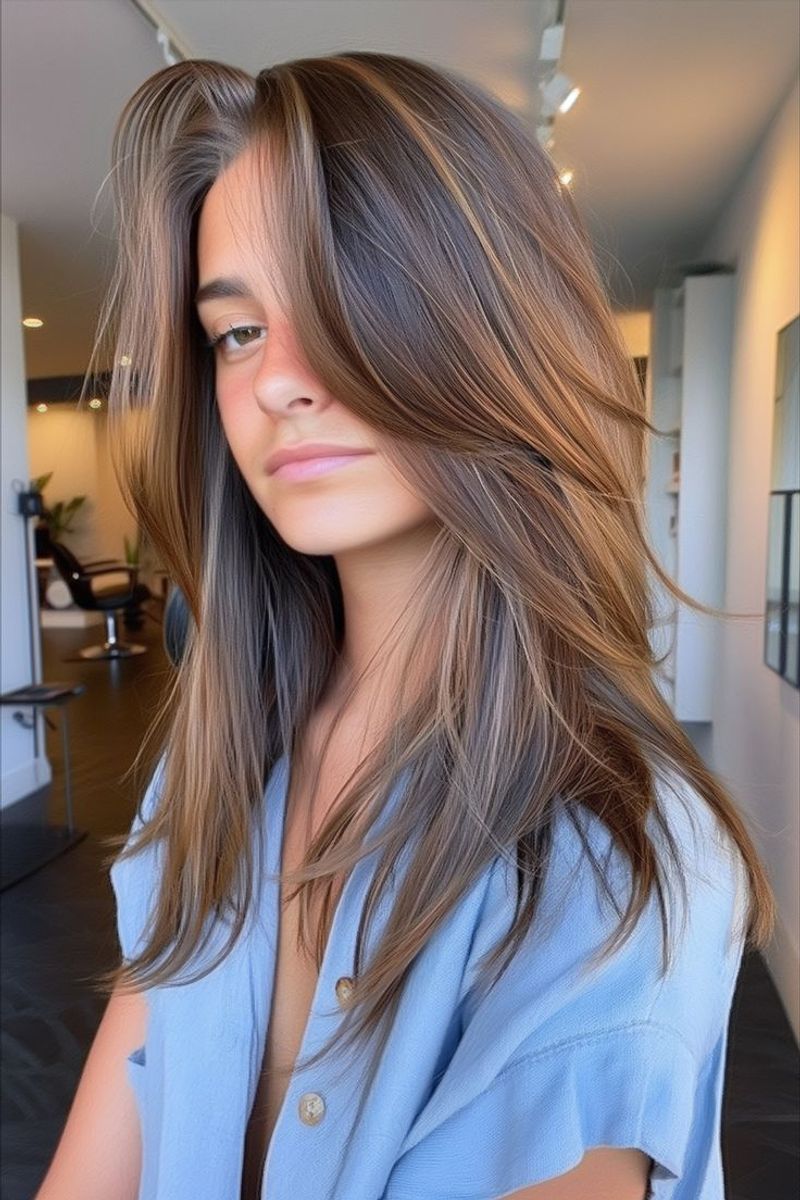Mountain Peak Layered Cut