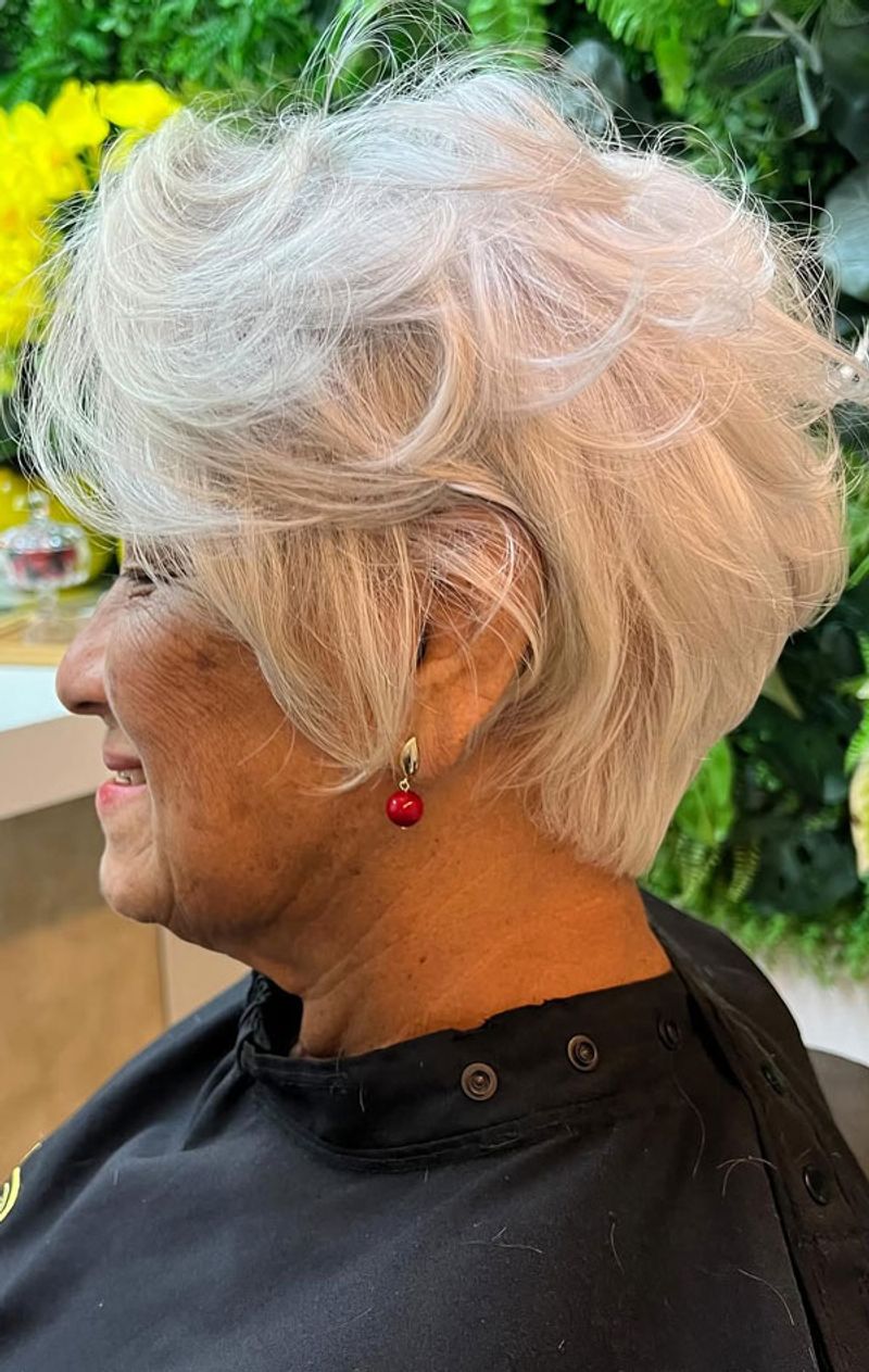 Textured Crop with Long Crown