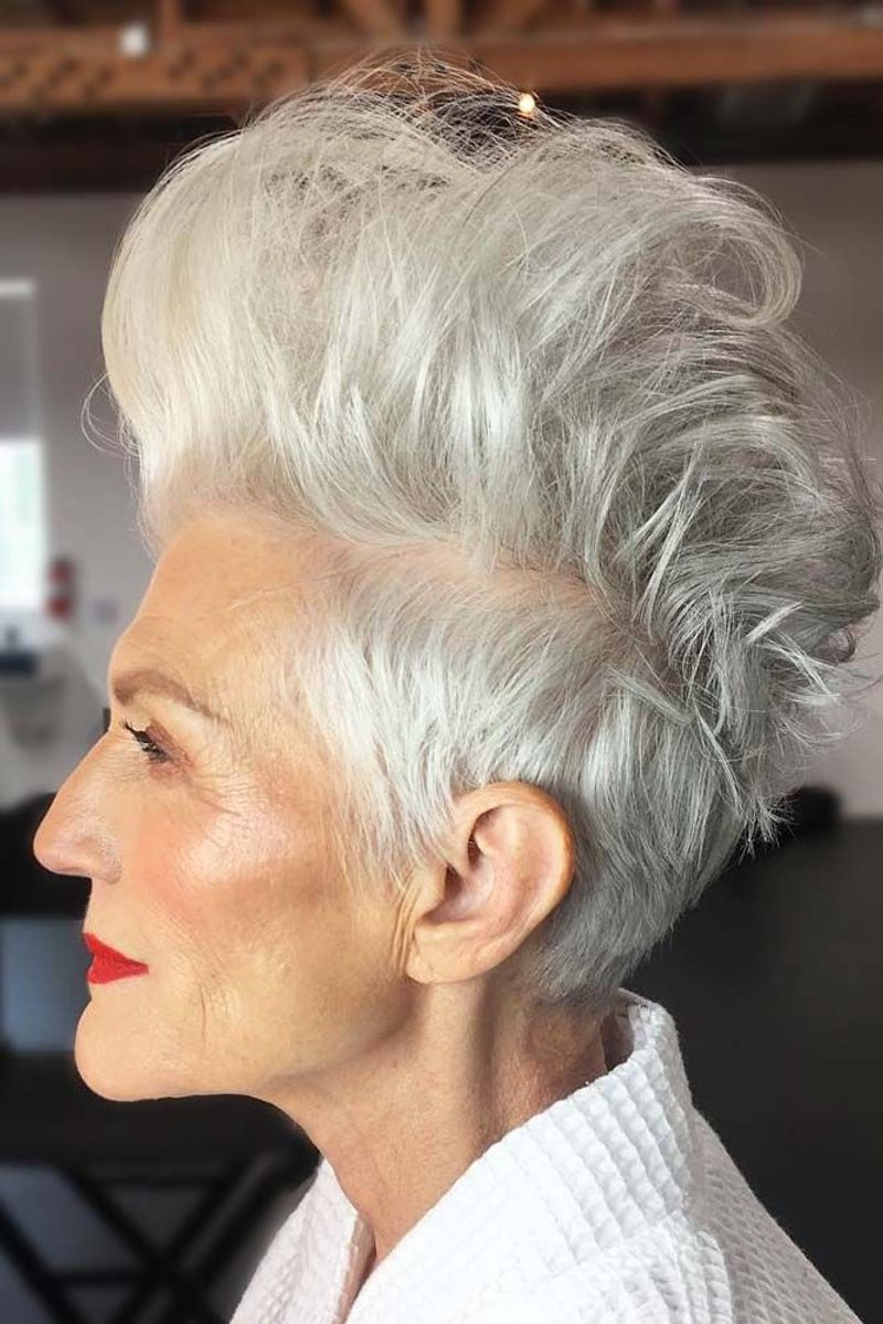 Faux Hawk Elegance