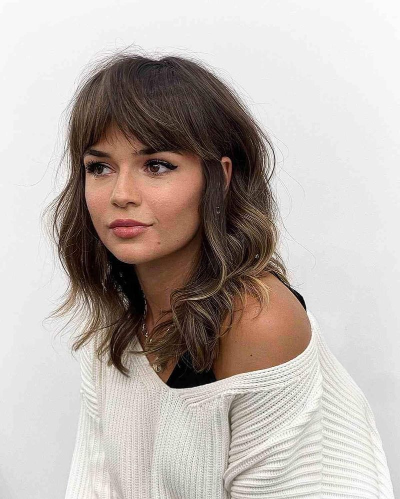 Worst: Blunt Heavy Bangs