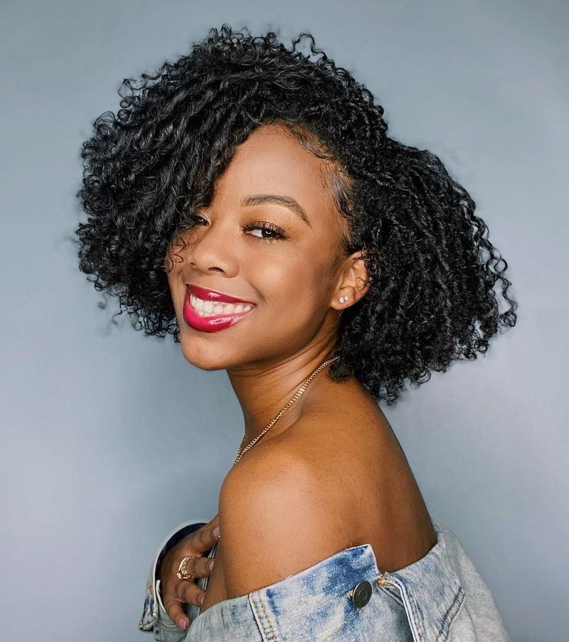 Twist-Out voluminoso